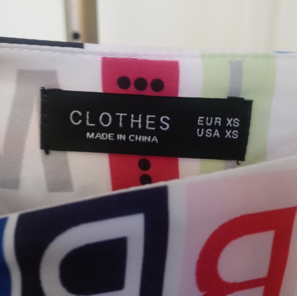 Alphabet Print Palazzo Pant's - Picture 6 of 8